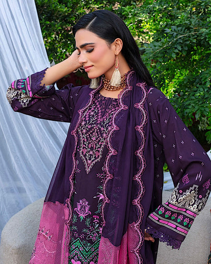 GulleRukh Amal | Embroidered Viscose Pure Dupatta | Design 7