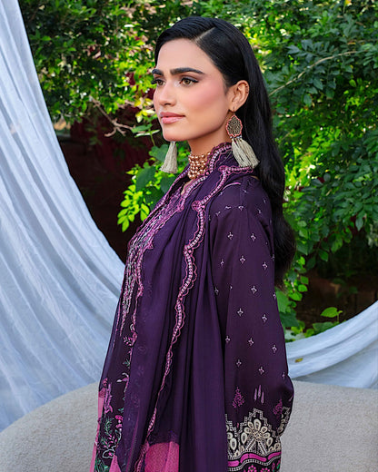 GulleRukh Amal | Embroidered Viscose Pure Dupatta | Design 7