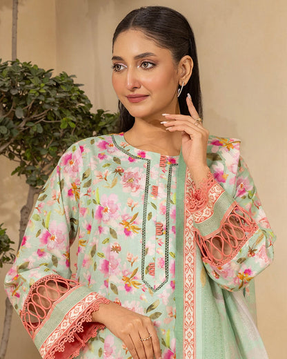 Zellbury | Printed Lawn 2pc | Design 802