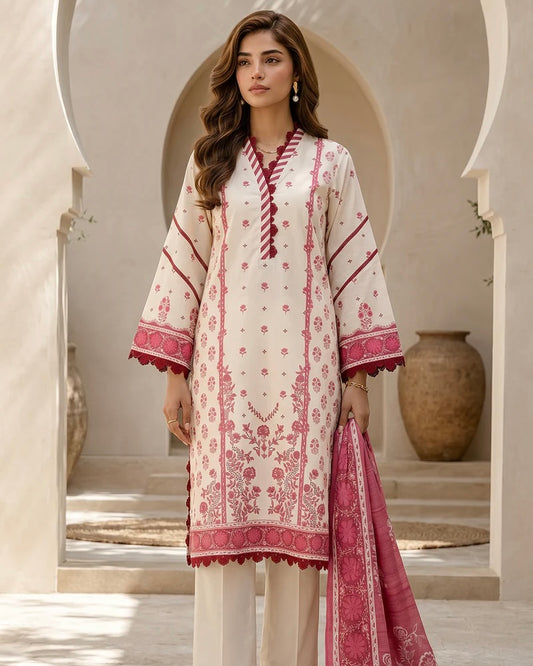 Zellbury | Printed Lawn 3pc | Design 8049