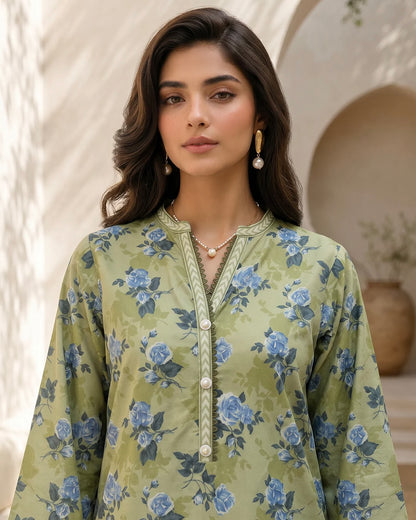 Zellbury | Printed Lawn 3pc | Design 8050
