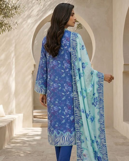 Zellbury | Printed Lawn 3pc | Design 8051