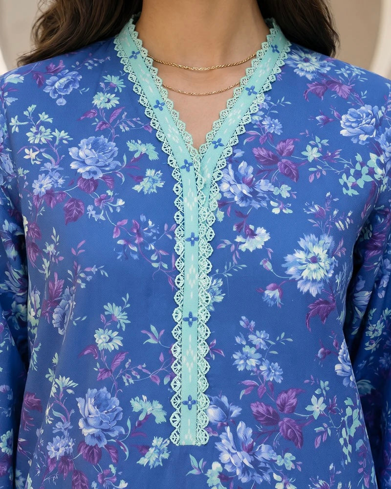 Zellbury | Printed Lawn 3pc | Design 8051