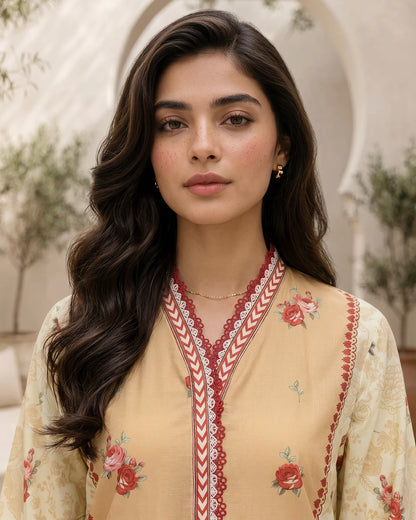 Zellbury | Printed Lawn 3pc | Design 8057