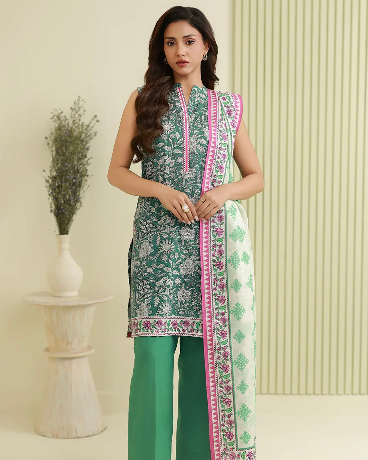 Zellbury | Printed Lawn 2pc | Design 805