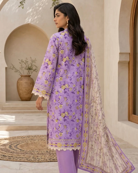 Zellbury | Printed Lawn 3pc | Design 8061