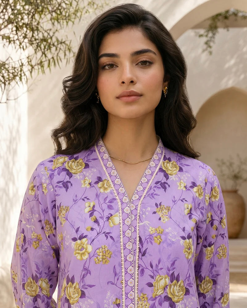 Zellbury | Printed Lawn 3pc | Design 8061
