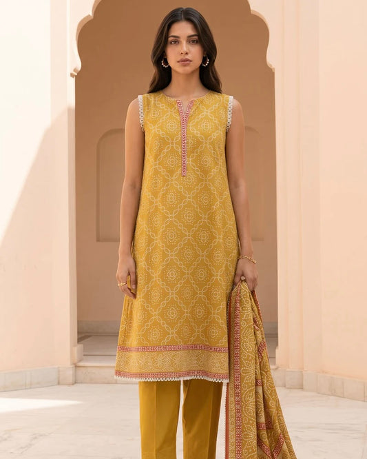 Zellbury | Printed Lawn 3pc | Design 8066