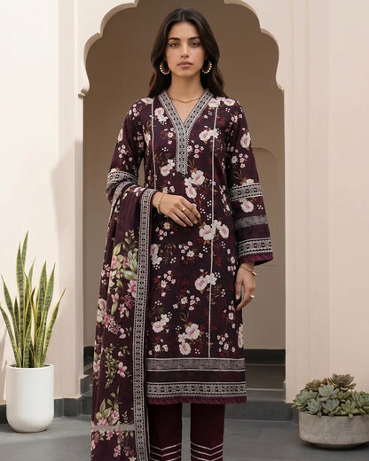 Zellbury | Printed Lawn 3pc | Design 8067