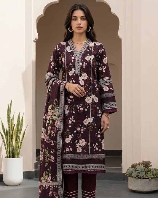 Zellbury | Printed Lawn 3pc | Design 8067