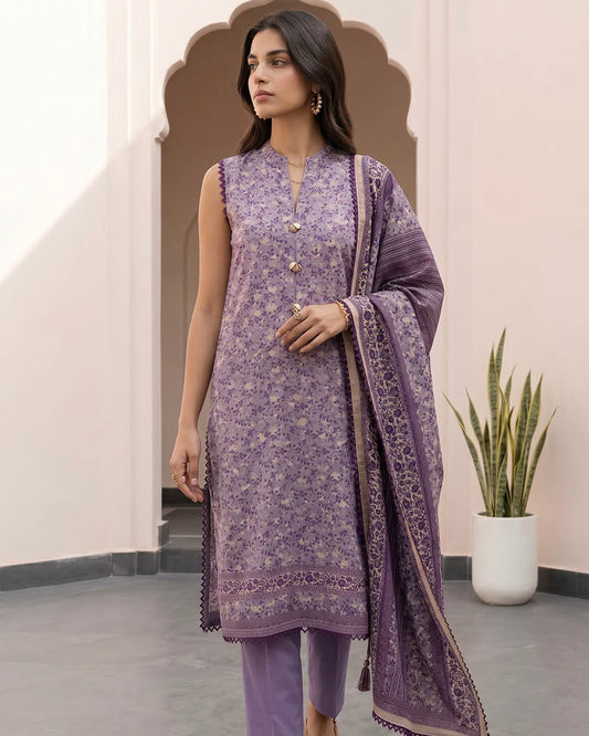Zellbury | Printed Lawn 3pc | Design 8068
