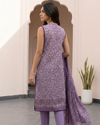 Zellbury | Printed Lawn 3pc | Design 8068
