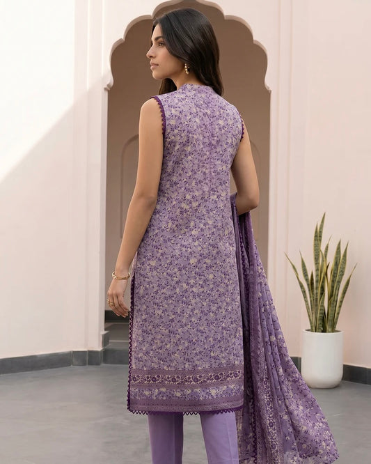 Zellbury | Printed Lawn 3pc | Design 8068