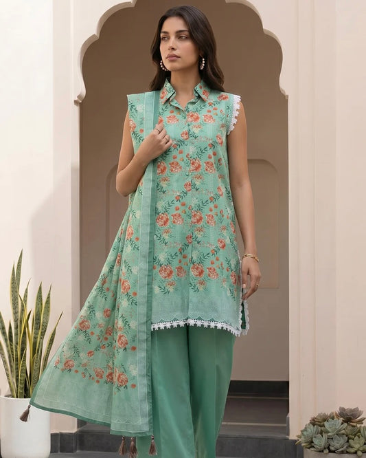 Zellbury | Printed Lawn 3pc | Design 8069
