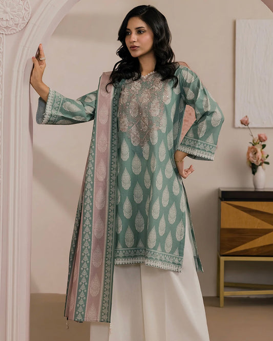 Zellbury | Embroidered Lawn 2pc | Design 807