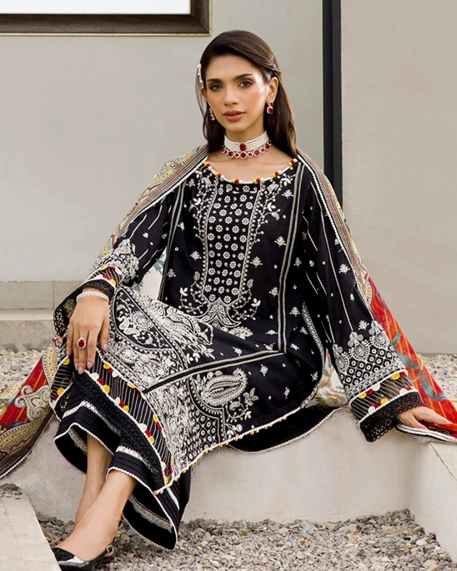 Zellbury Chikankari | Premium Cotton | Design 80