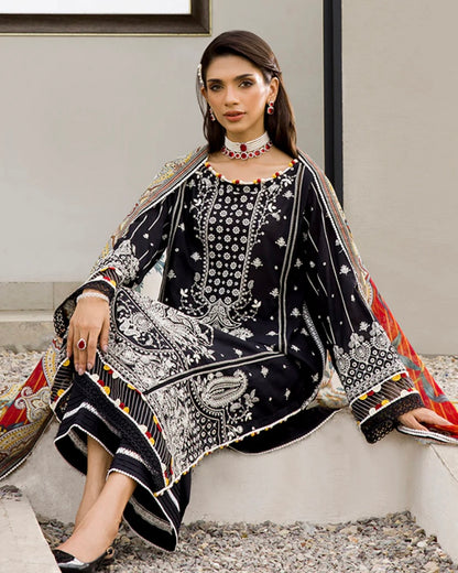 Zellbury Chikankari | Premium Cotton | Design 80