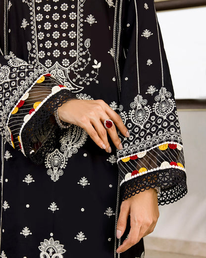 Zellbury Chikankari | Premium Cotton | Design 80