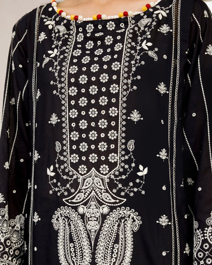 Zellbury Chikankari | Premium Cotton | Design 80