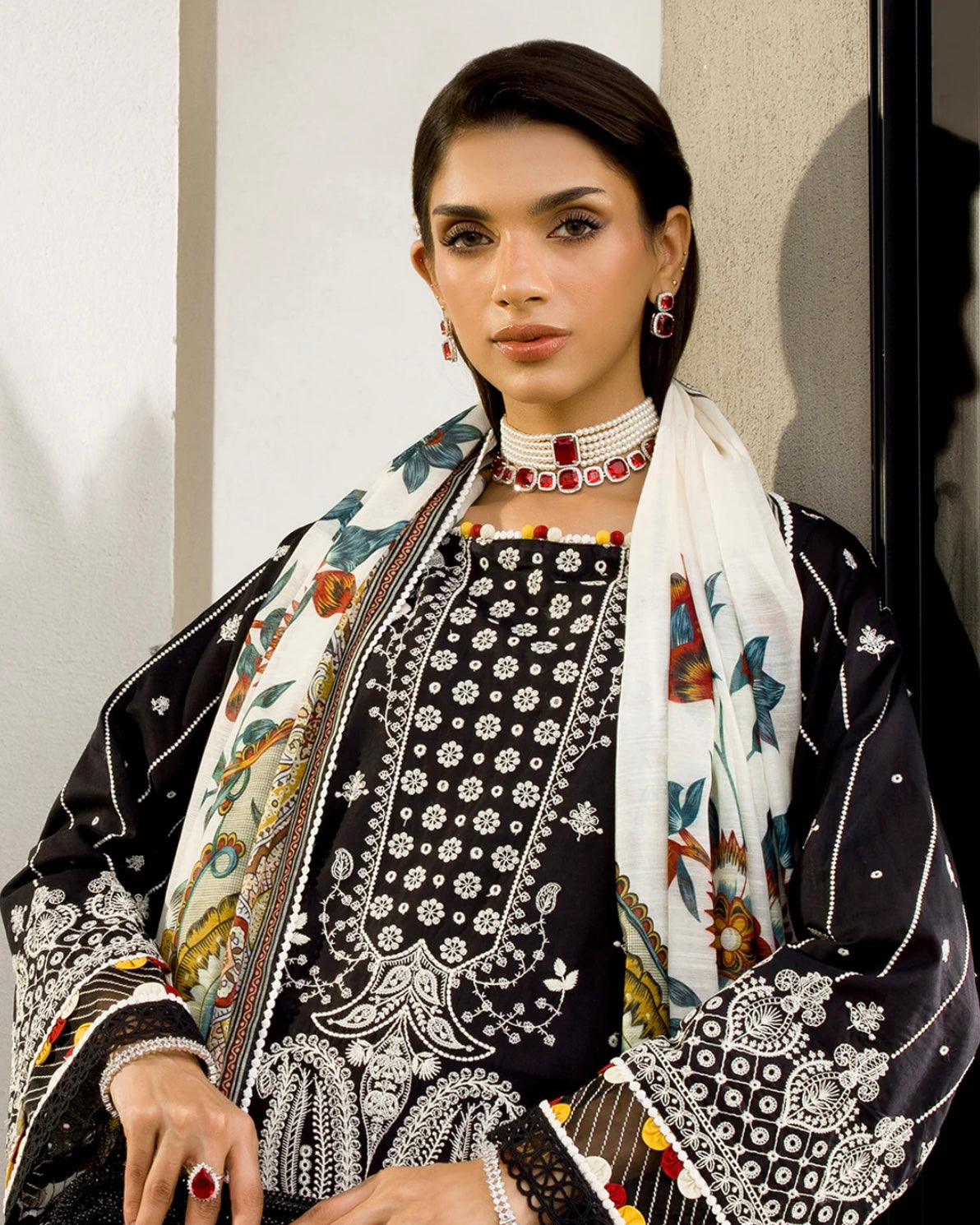 Zellbury Chikankari | Premium Cotton | Design 80