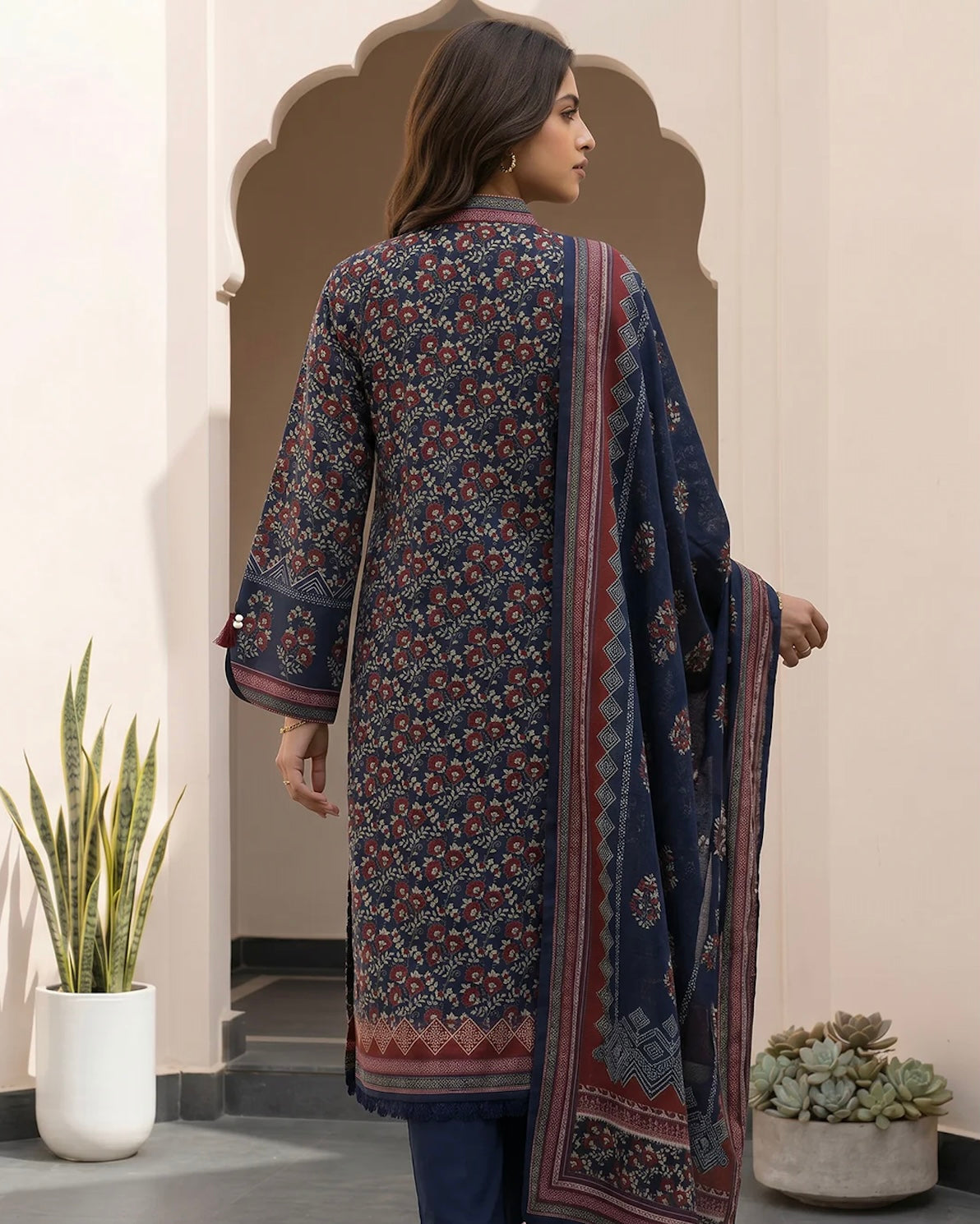 Zellbury | Printed Lawn 3pc | Design 8101