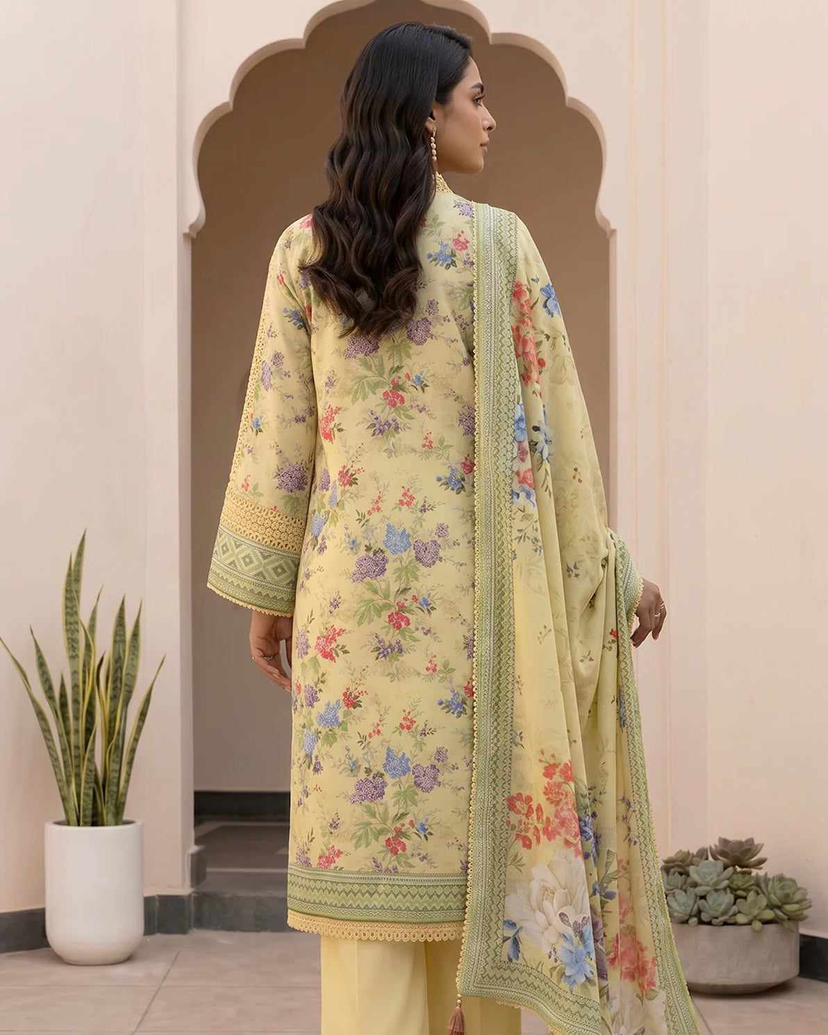 Zellbury | Printed Lawn 3pc | Design 8106