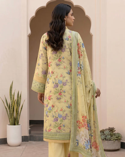 Zellbury | Printed Lawn 3pc | Design 8106