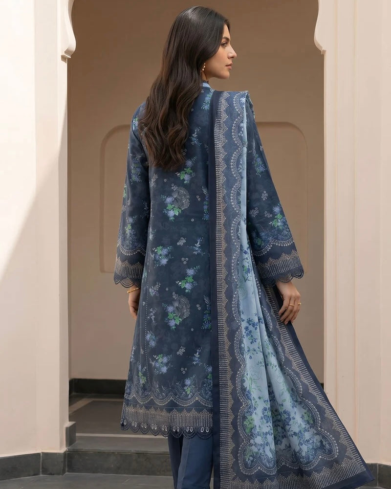 Zellbury | Printed Lawn 3pc | Design 8107