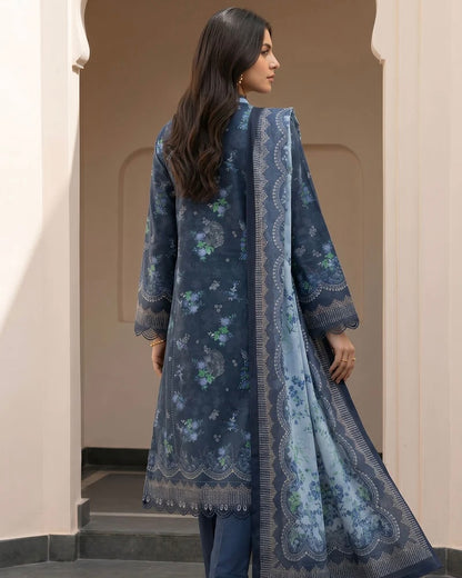 Zellbury | Printed Lawn 3pc | Design 8107