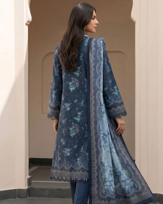 Zellbury | Printed Lawn 3pc | Design 8107