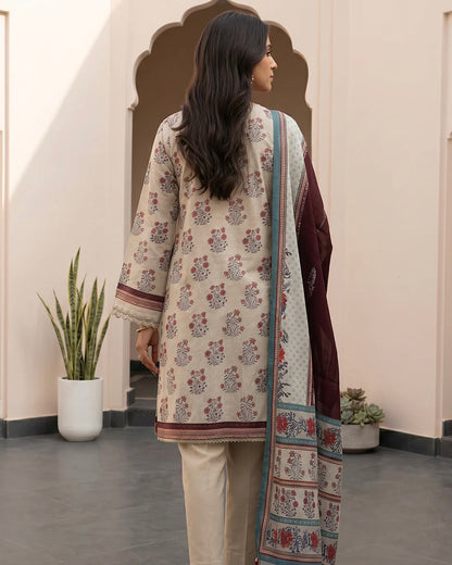 Zellbury | Printed Lawn 3pc | Design 8108