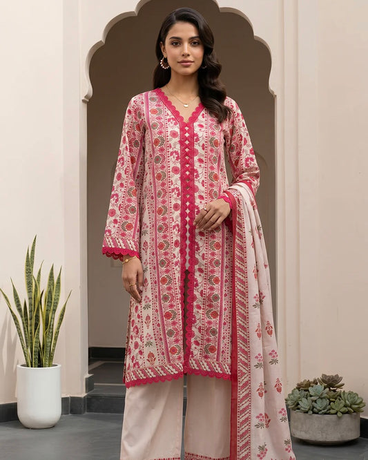 Zellbury | Printed Lawn 3pc | Design 8109