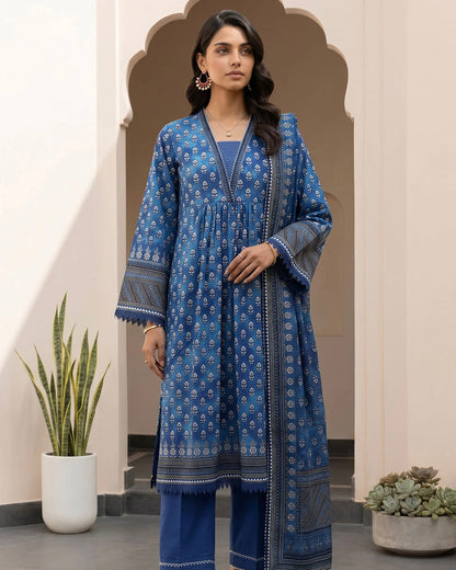 Zellbury | Printed Lawn 3pc | Design 8111