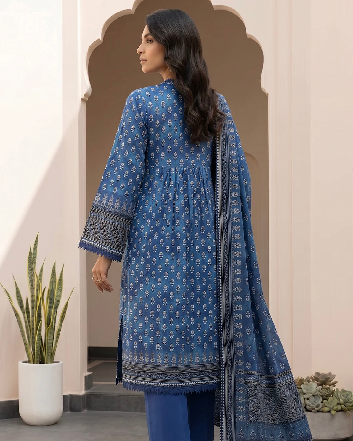 Zellbury | Printed Lawn 3pc | Design 8111