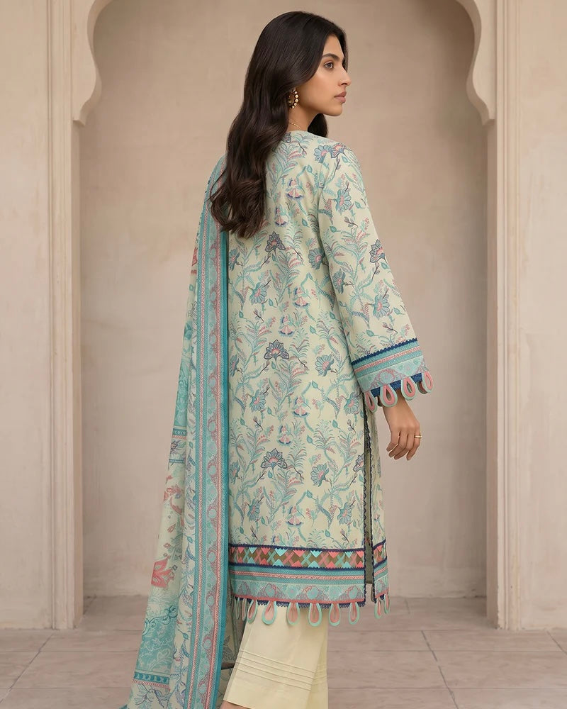 Zellbury | Printed Lawn 3pc | Design 8115