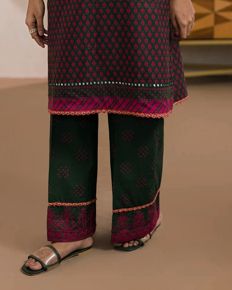 Zellbury | Embroidered Printed Lawn 2pc | Design 811