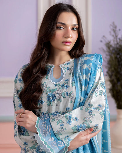 Zellbury | Printed Lawn 3pc | Design 813