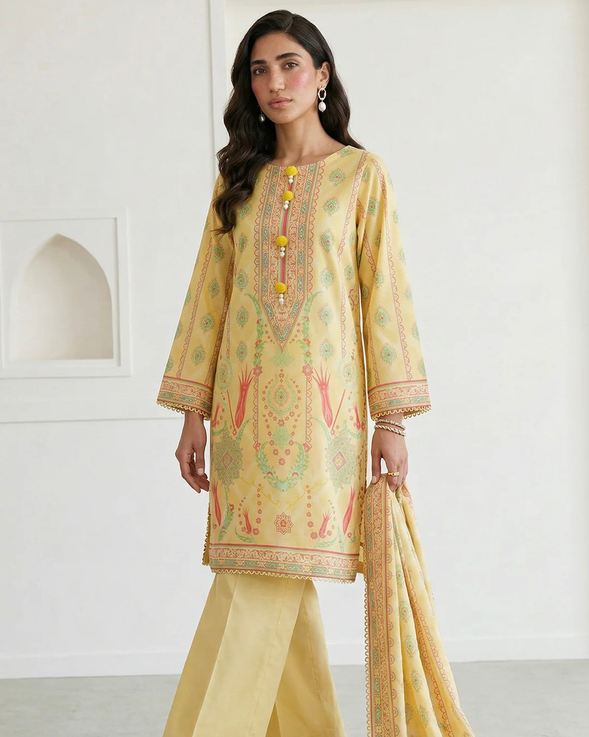 Zellbury | Printed Lawn 3pc | Design 817