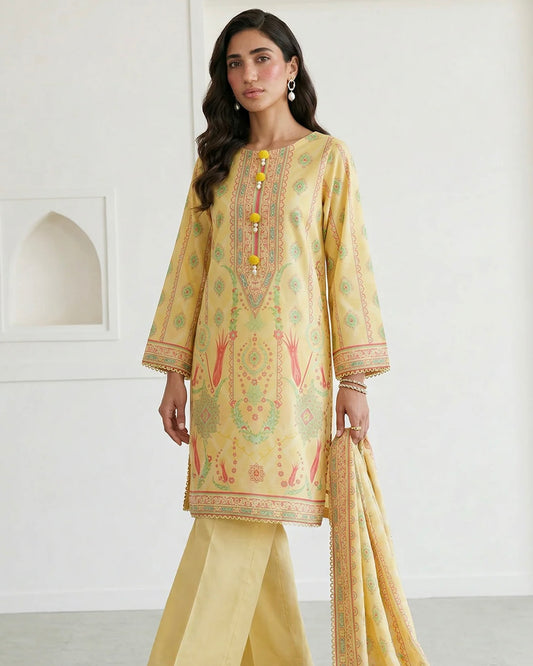 Zellbury | Printed Lawn 3pc | Design 817