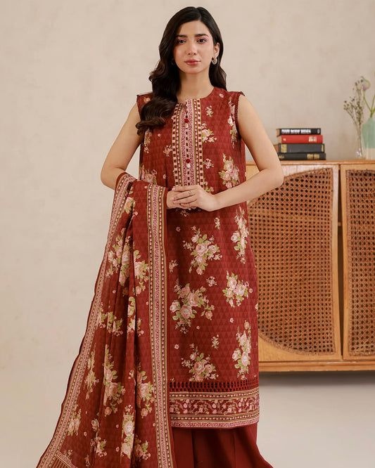 Zellbury | Printed Lawn 3pc | Design 819