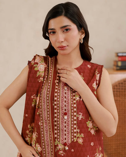 Zellbury | Printed Lawn 3pc | Design 819