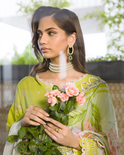 Zellbury Chikankari | Premium Cotton | Design 81