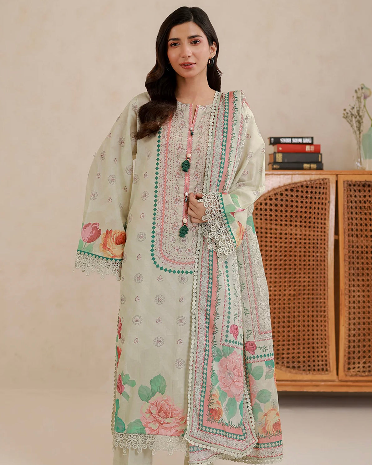 Zellbury | Printed Lawn 3pc | Design 825
