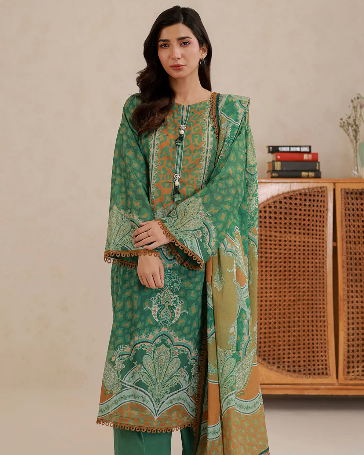 Zellbury | Printed Lawn 3pc | Design 827