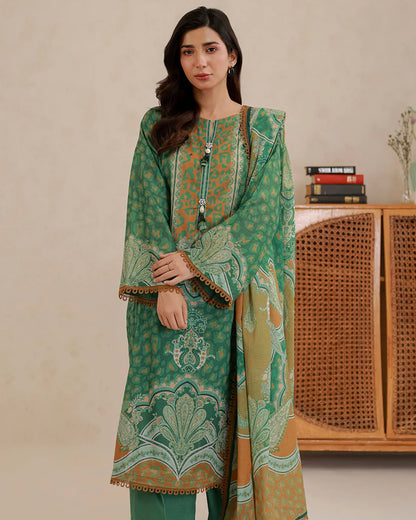 Zellbury | Printed Lawn 3pc | Design 827