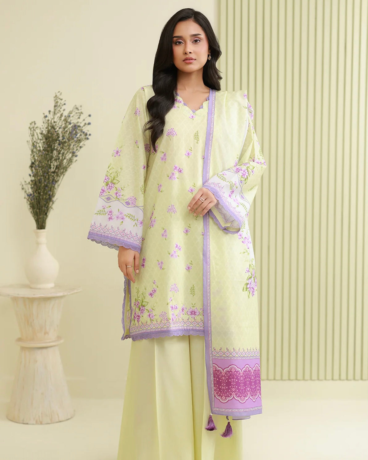 Zellbury | Printed Lawn 3pc | Design 828