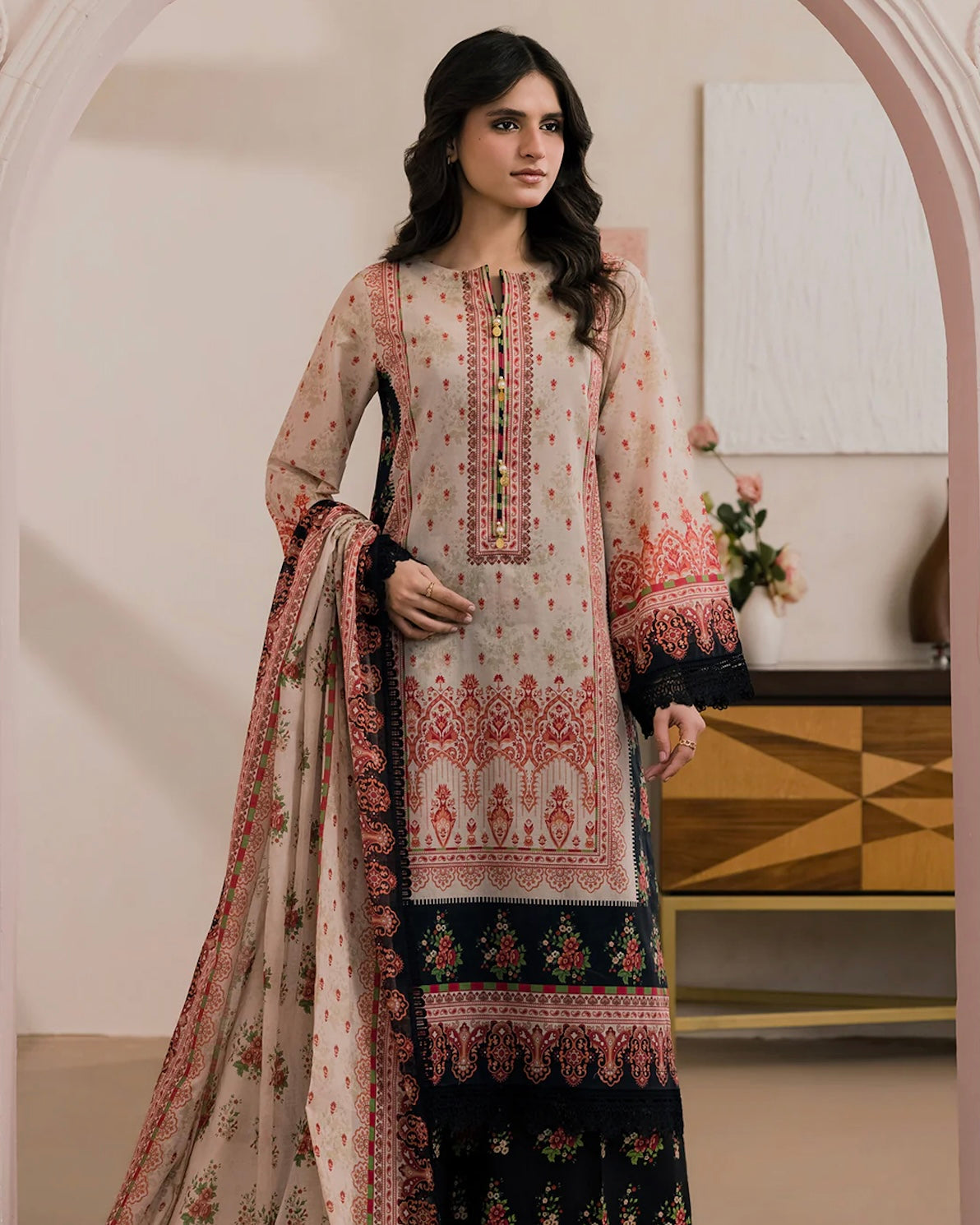 Zellbury | Printed Lawn 3pc | Design 831