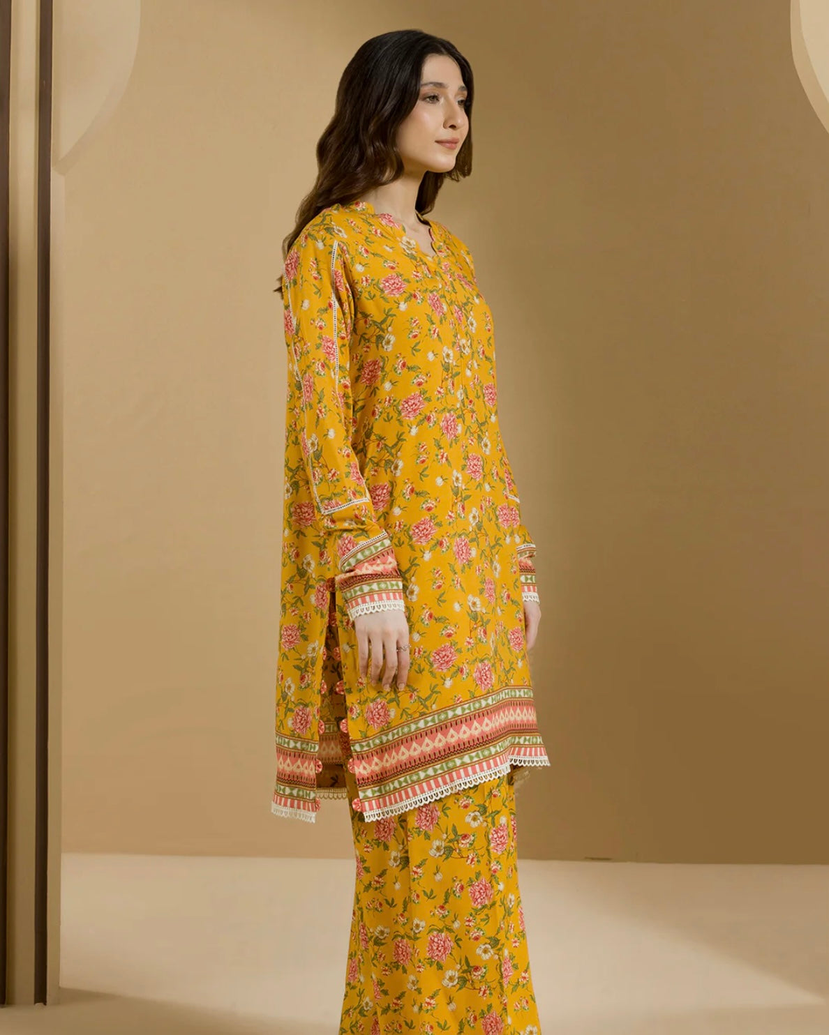 Zellbury | Printed Linen 2pc | Design 85