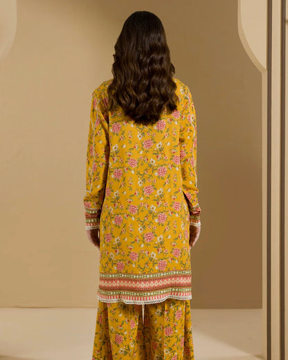 Zellbury | Printed Linen 2pc | Design 85