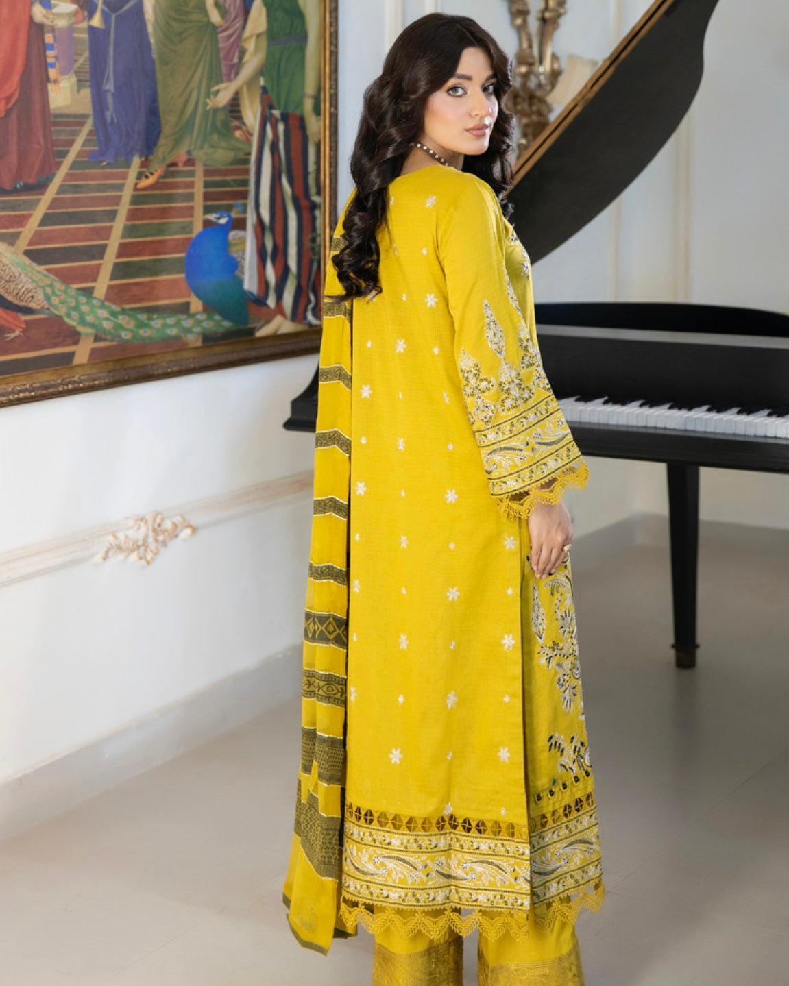 Johra Shab o Roz | Embroidered Lawn | Design 865